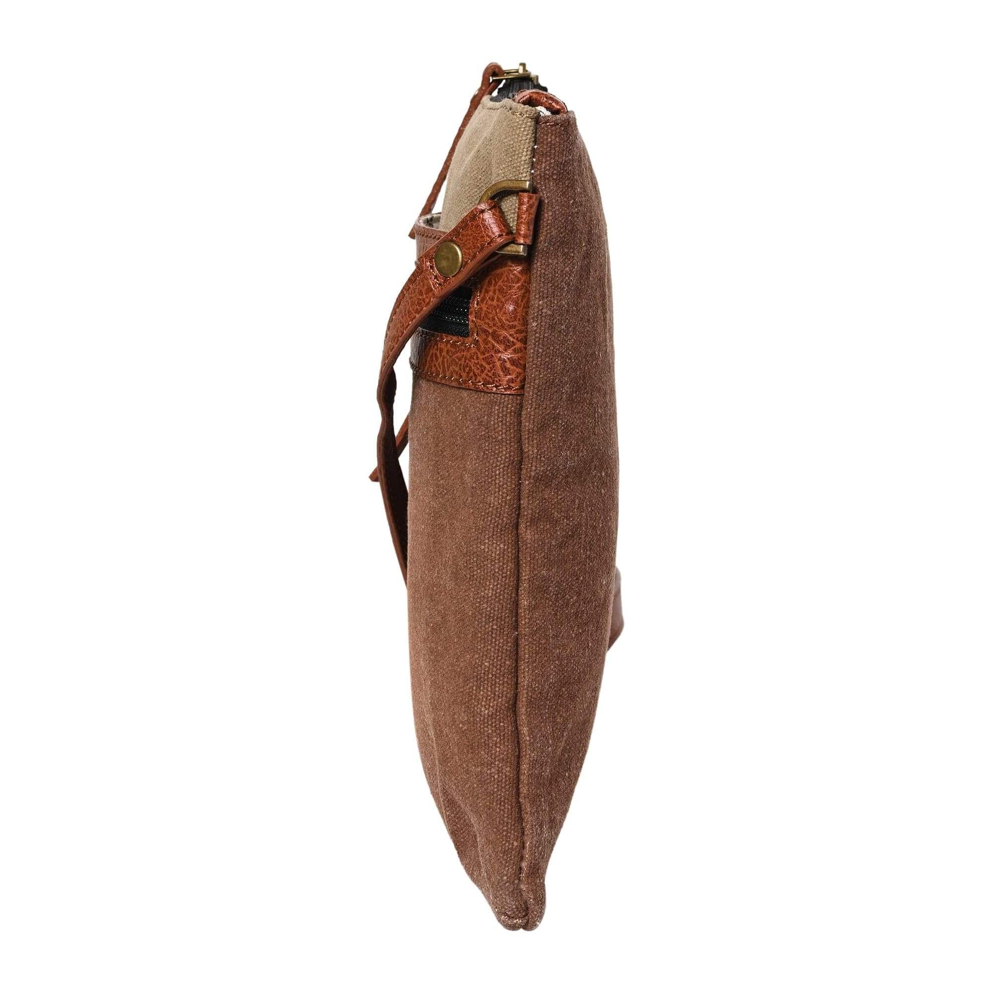 Stylish Cotton Canvas Crossbody Bag 090